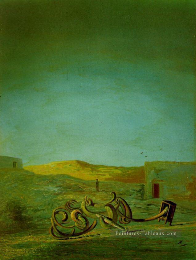 Desert Landscape Salvador Dali Oil Paintings